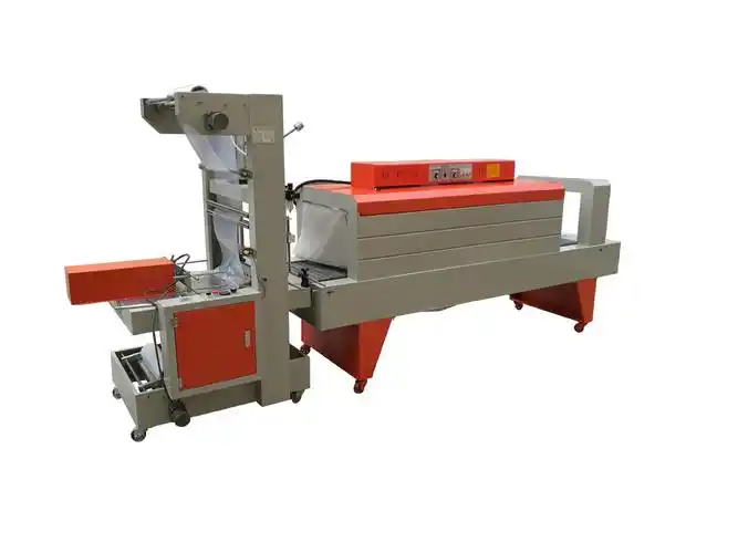 车用尿素收缩膜打包机 12瓶玻璃水pe膜全自动套膜收缩包装机