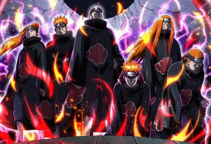 原创火影忍者为什么长门不将轮回眼的力量集中反而分散在六道佩恩