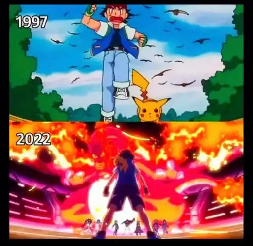 25年了小智的冒险已经结束了