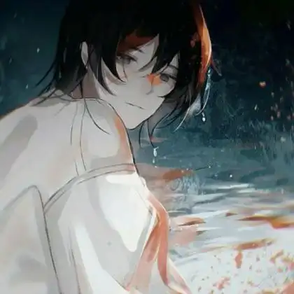 伤心男生帅气动漫头像 高清文艺孤独感拉满的头像男动漫图片_男生动漫