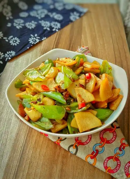 青椒土豆片
