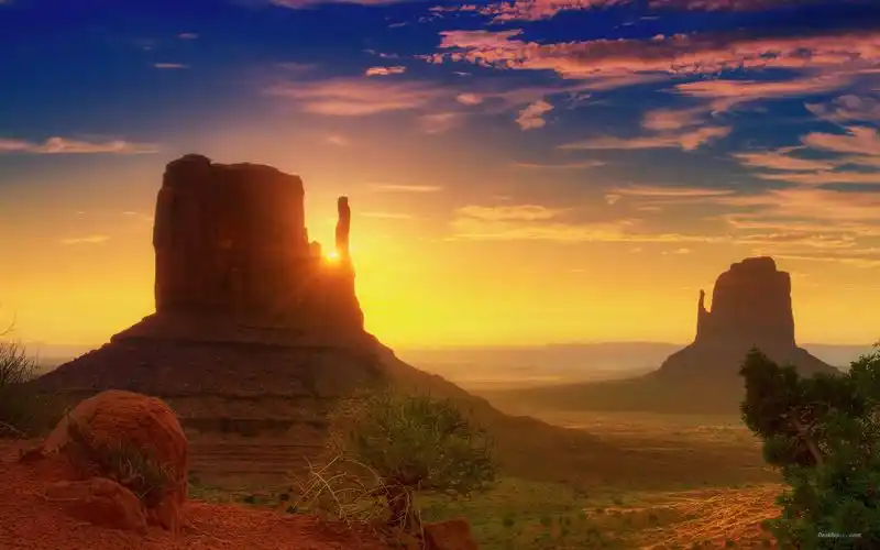 拉斯维加斯纪念碑谷唯美风光桌面壁纸第一辑