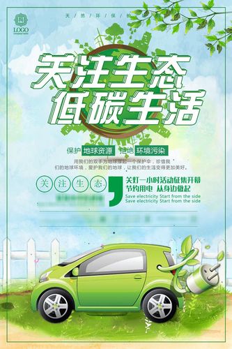 763海报印制展板写真贴纸素材979生态文明保护环境低碳生活宣传图