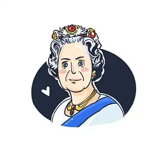 i>英 /i> i>国 /i> i>女 /i> i>王 /i>伊丽莎白图标