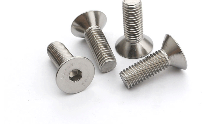 特价现货沉头内六角螺丝钉304不锈钢平头内六角机螺钉紧固件批发