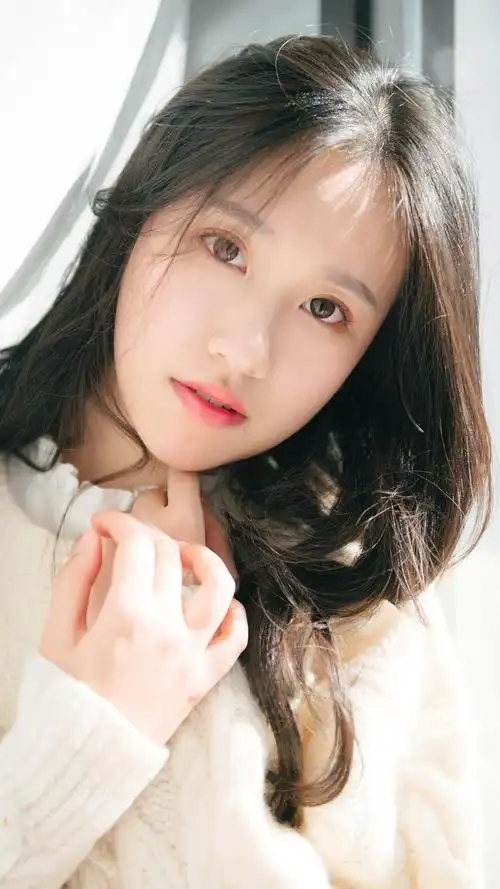 清纯治愈系少女可爱写真_人物图片_图库_素材_回车素材