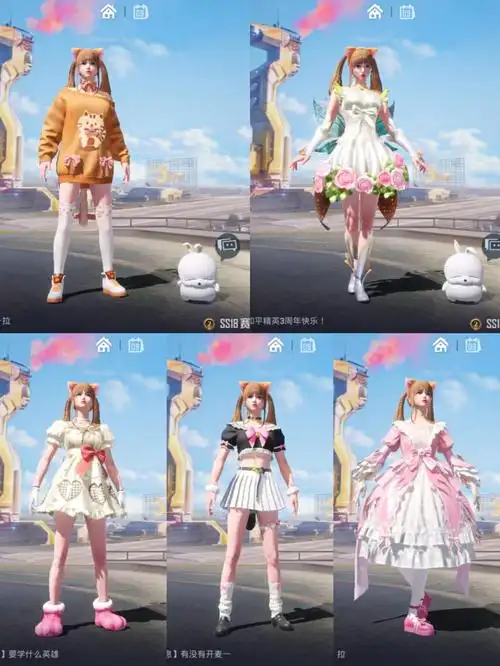 和平精英神秘黑猫搭配