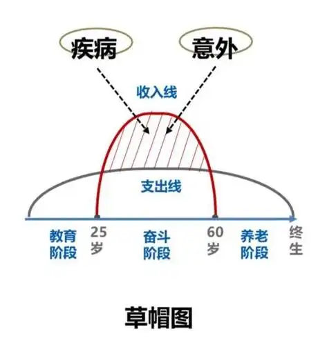 什么是保险之草帽图?有无商保对比有什么不同?