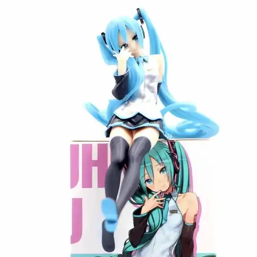 动漫批发 miku 初音 压泡面 压杯面 v4 初音 模型盒装手办-阿里巴巴