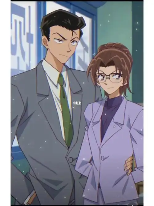 毛利小五郎和妃英理年轻的时候