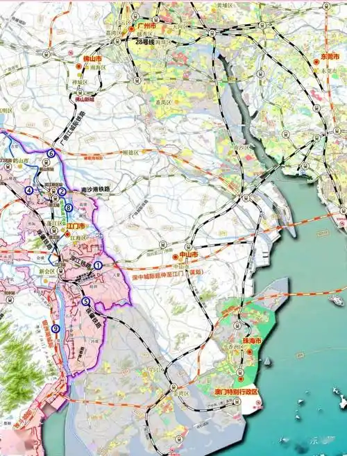 深度解读江门交通十四五规划!11项轨道交通蓄势待发!