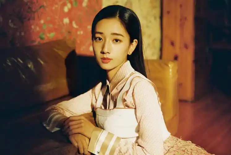 演员马梦唯曝复古胶片写真恬静少女谱仲夏幻梦