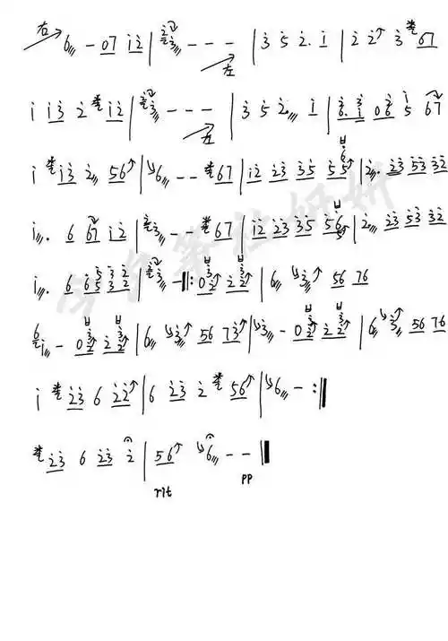 《赤伶》妍妍扒谱古筝谱-妍妍赤伶古筝谱-赤伶古筝曲谱-中国古筝网