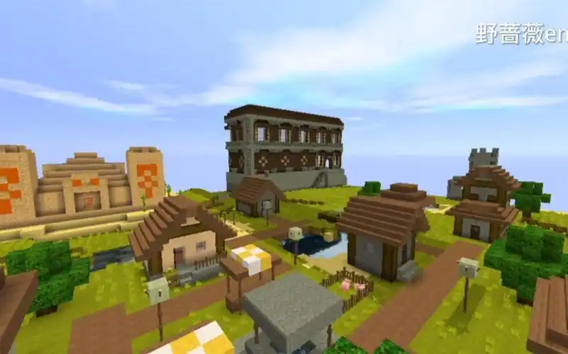 迷你世界:从村庄到林地府邸