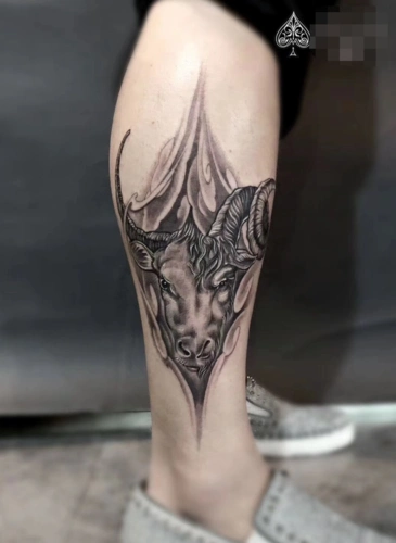 十二生肖之牛纹身图案大全牛纹身有什么寓意11