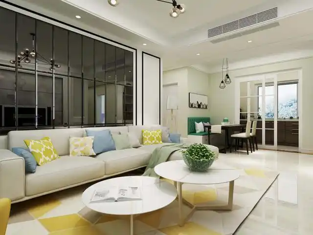 8万块钱装修的105平米的房子,现代风格简直太美了!-融创中心装修