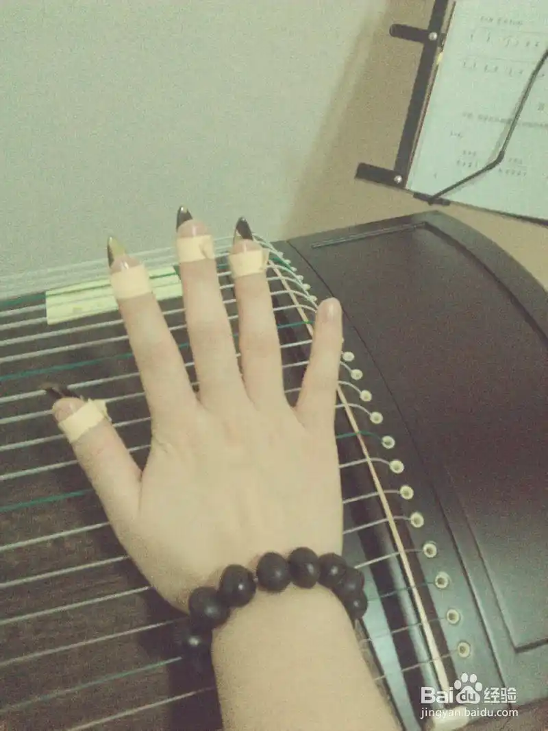 古筝手指指法