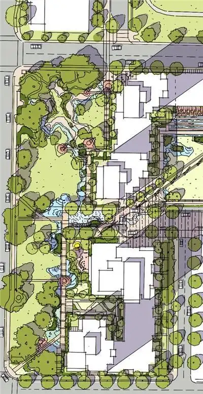 城市 #方形景观 #公园 #公园景观规划图 #公园景观设计平面图 #公园