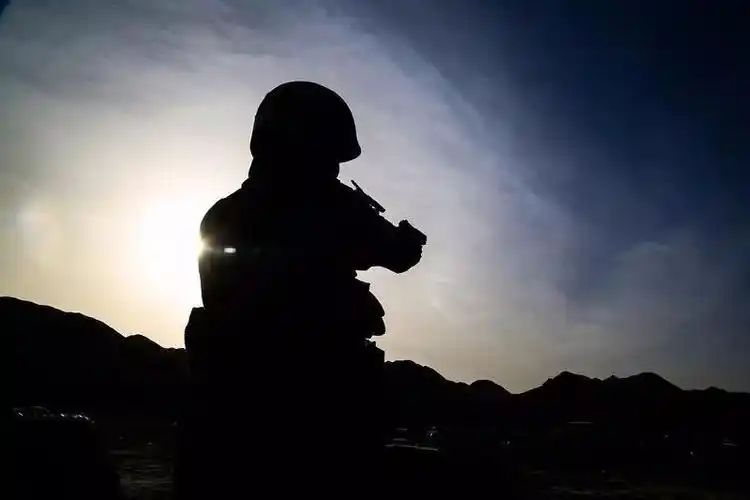 15张极致的军人剪影每张都超美