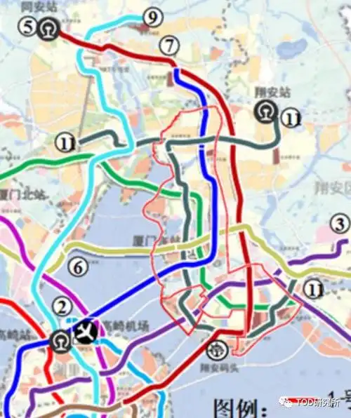 官宣厦门地铁远景规划新增t3灌口支线67号线翔安段11号线等