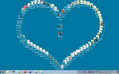 解决win7,win10创意电脑桌面图标摆放的方法