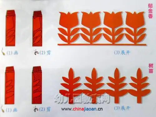 剪纸常用纹样 手工剪纸图片大全简单-蒲城教育文学网