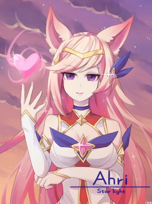 英雄联盟 高清壁纸 星之守护者/阿狸