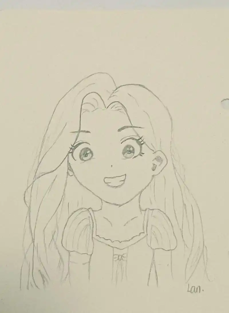 乐佩公主#手绘 #简笔画 #卡通 - 抖音