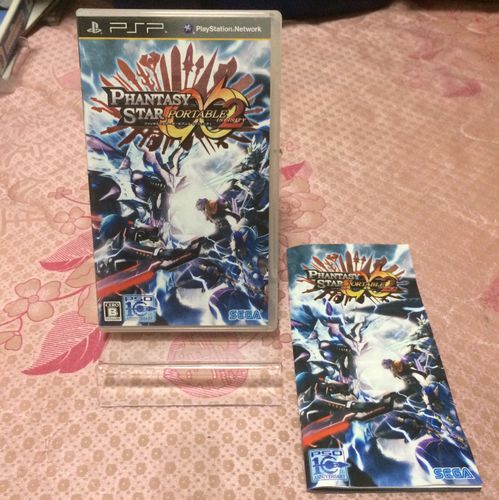 psp中古美品曰版的 梦幻之星携带版2