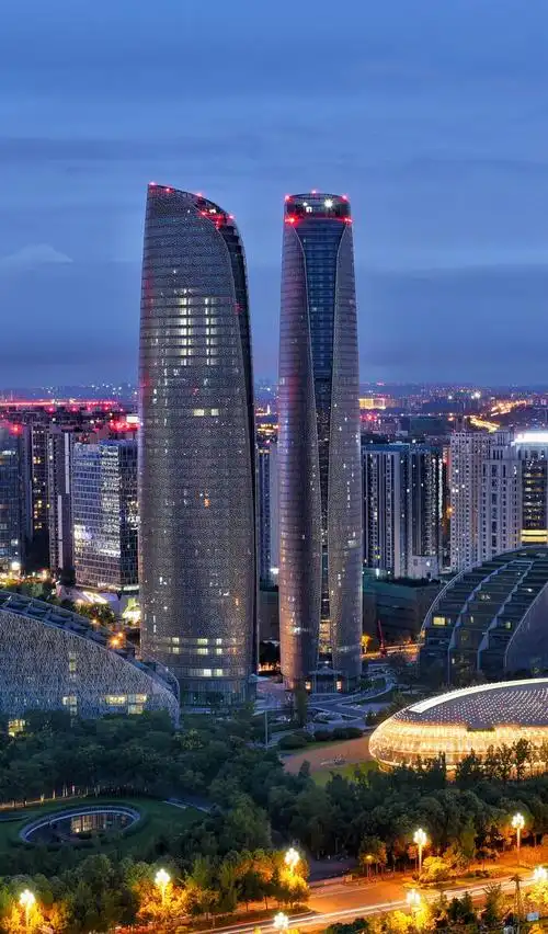 成都金融城双子塔