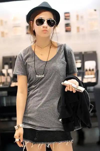 2010年李孝利时尚最新搭配,潮