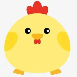 可爱小公鸡卡通动物