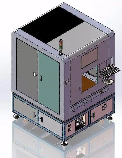 整机结构设备方通机架/机柜外罩,钣金设计为主,螺丝孔倒角轮廓均已