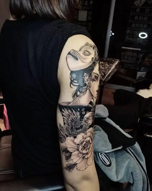 大臂纹身图片_手臂纹身图案(3)_云南省保山市纹身店-新刺客纹身工作室