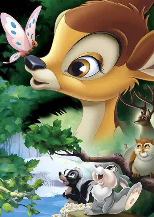 我的读书分享(副本) 写美篇  小鹿班比经历了重重磨难,成为了新的鹿王