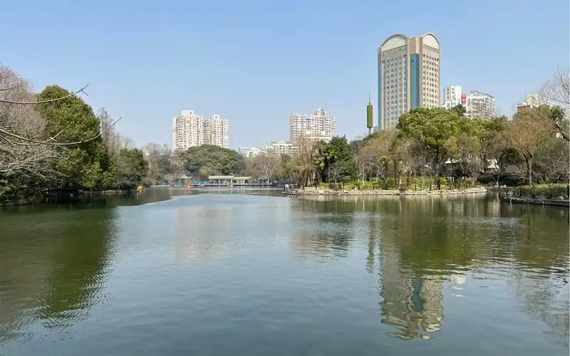 疏影横斜水清浅『鲁迅公园湖景』