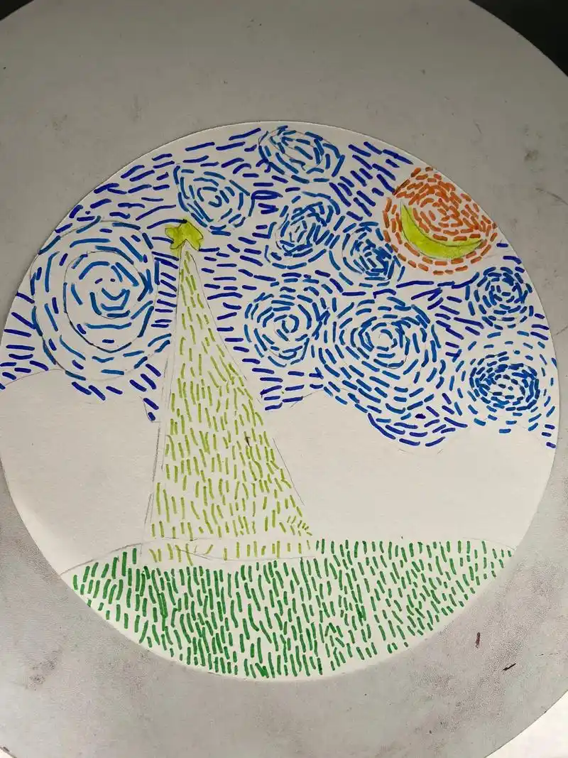 少儿综合创意绘画趣味色彩