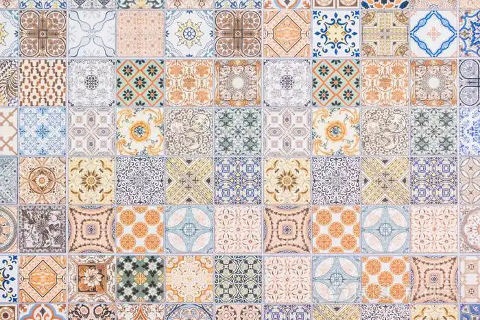 陶瓷瓷砖的纹理和表面背景
