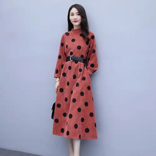 休闲宽松长裙连衣裙2020新款夏季长款过膝桔梗娃娃裙大码流行裙子