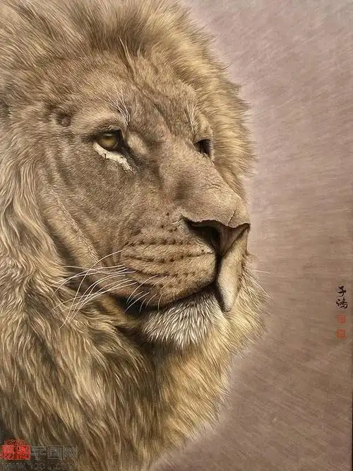 画家牛子鸿著名工笔动物画创作家作品欣赏