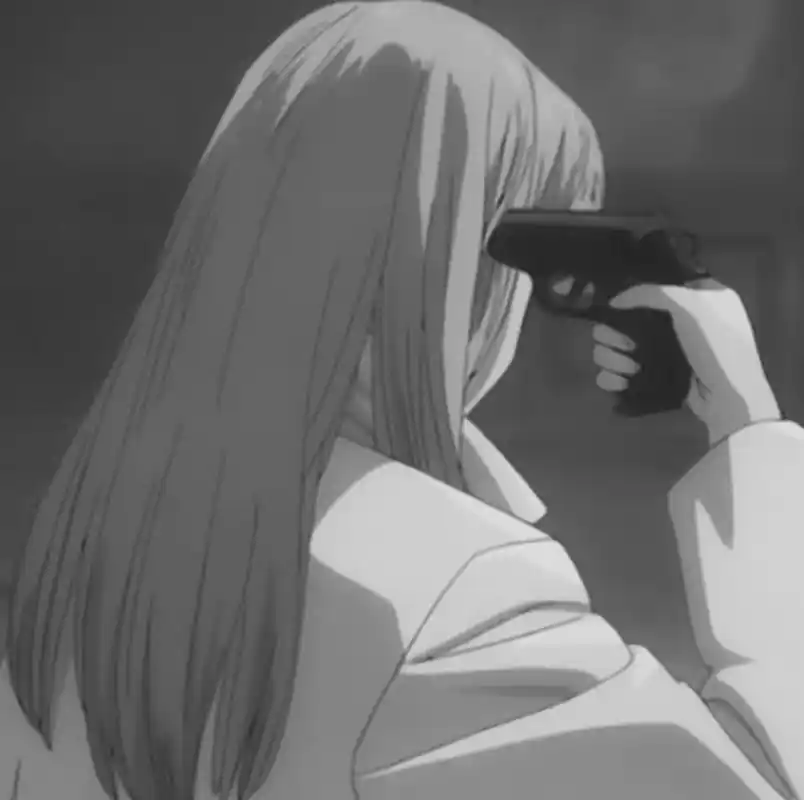 动漫丧系女头,让我偷偷丧会儿