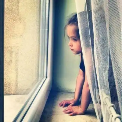 2020欧美萌娃可爱微信头像好看小女孩 是不是我又让你失望了