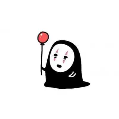 无脸男头像动漫