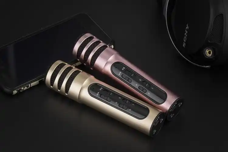 苹果7金属直播专用混响监听麦克风话筒带声卡唱吧歌手机全民k歌