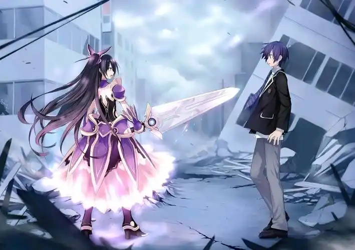 约会大作战图片集锦(4)1——夜刀神十香