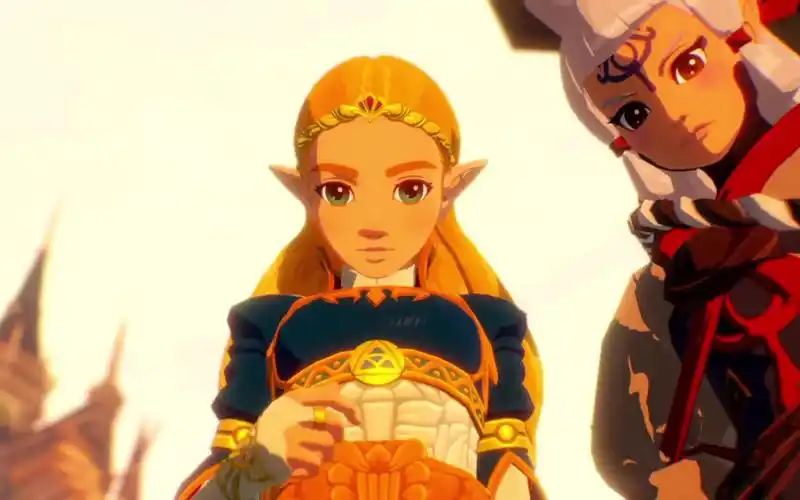 返回海拉鲁城堡第二幕,完成受封仪式