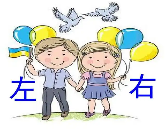 左手右手是我们身上的一对好朋友,只有左右相互配合才能把事情做得又