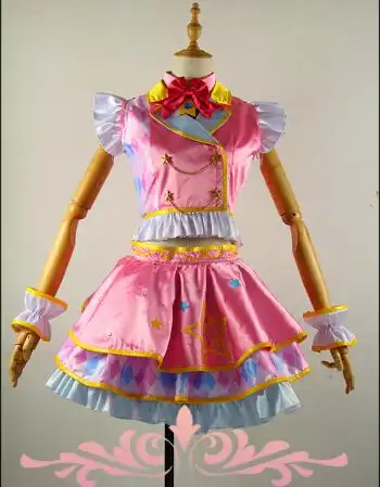 阿坡饵 偶像活动stars 虹野梦cosplay服装 m