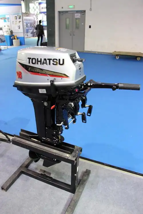 日本tohatsu东发2冲程18马力船外机 全新橡皮艇船用发动机推进器