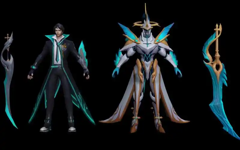 王者荣耀 五五开黑节新皮肤 铠 曙光守护者 全方面展示_哔哩哔哩_bili